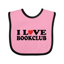 Inktastic Book Club Lover Boys or Girls Baby Bib