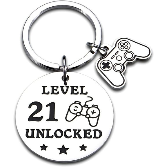 Inspirational 21st Birthday Gifts for Him Son Funny Keychain from Mom Dad I Love You Gifts for Him Teen Son in Law from Mother to Son Christmas Birthday Come of Age Gifts