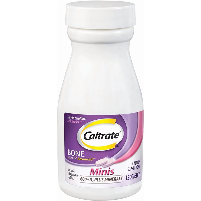 Caltrate Calcium Supplement Advanced Bone Health, 150 Tablets photo 2