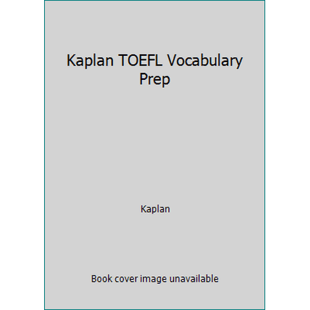 Kaplan TOEFL Vocabulary Prep [Paperback - Used]