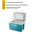 thumbnail image 2 of RTIC 52 QT Ultra-Light Hard-Sided Ice Chest Cooler, Fits 76 Cans, Deep Harbor/RTIC Ice, 2 of 8