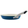 thumbnail image 2 of Farberware Vibrance 2 Pcs Ceramic Nonstick Frying Pan Set, Dishwasher Safe and Oven Safe to 500°F, 8 Inch and 10 Inch, Blue, 2 of 4