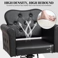 thumbnail image 3 of UBesGoo Hydraulic Salon Chair, Heavy Duty 360° Swivel Barber Styling Chair, Black, 3 of 8
