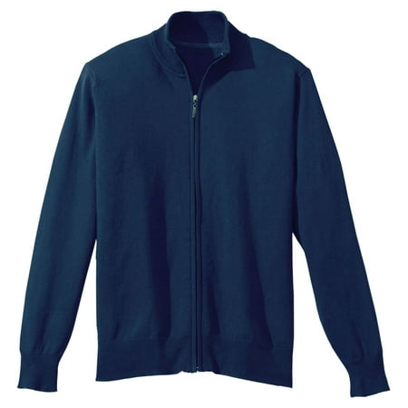 Trim Zip Cardigan - Edwards 064 Women's Cardigan with Ful Zip