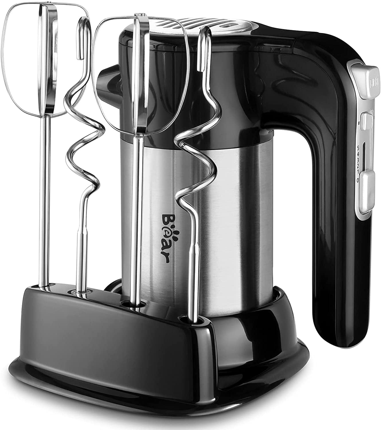 Details about   Bear Hand Mixer Electric Ejec 300W Power Handheld Mixer With Turbo Boost 