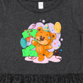 thumbnail image 4 of Inktastic 2nd Birthday Teddy Bear Girls Toddler Dress, 4 of 5