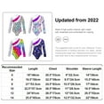 thumbnail image 2 of MSemis Child Girls Athletic One Piece Long Sleeve Leotard Top, 2 of 5