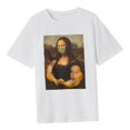 thumbnail image 2 of Camiseta para mujer con cuello redondo, camiseta de recuerdo de verano para el trabajo, playa, uso diario, regalo del día de San Valentín L, 2 of 10