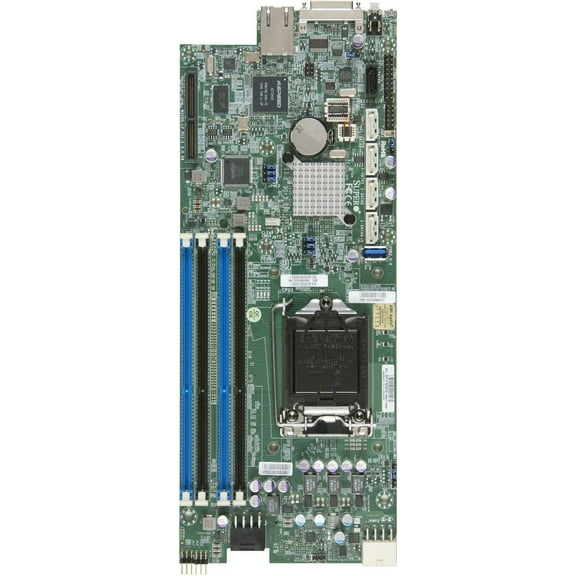 Supermicro X10SLE-F Motherboard - LGA1150 / Intel C224 / DDR3 / PCI-E3.0 / USB3.0 / Proprietary Form