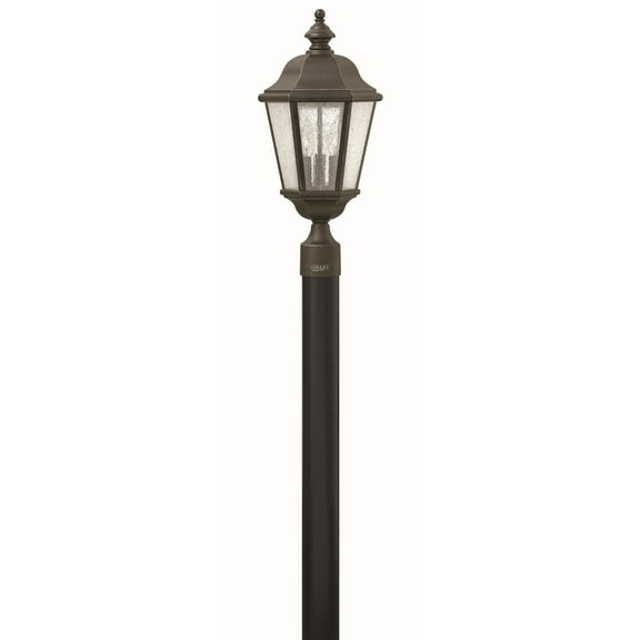 3 Light Large Outdoor Post Top Or Pier Mount Lantern In Traditional Style 10 Inches Wide By 21.25 Inches High-Oil Rubbed Bronze Finish-Incandescent