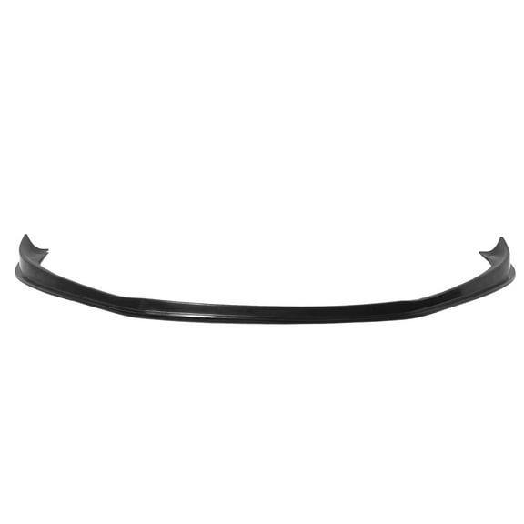 Ikon Motorsports Front Bumper Lip Spoiler Lower Air Dam Chin Splitter Bodykit Replacement Compatible With 2016-2021 Tesla Model S MDA Style PU Polyurethane Unpainted Black