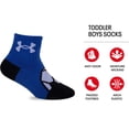 thumbnail image 2 of Calcetín Under Armour Quad Sport Essential Victoria Blue 4/6 para niños, 2 of 4