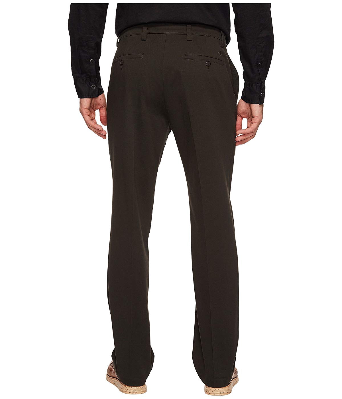 Dockers Men's Classic Flat Front Easy Khaki Pant with Stretch