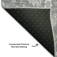 thumbnail image 3 of Addison Rugs Mayfield Washable Transitional Floral Gray Rectangle Rug, 5' x 7'6", 3 of 6
