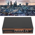 thumbnail image 3 of Switch Gigabit Poe, 4 1000Mbps Poe Port 5 Port Gigabit Poe Switch 150W 802.3Af/At Para La Oficina, 3 of 7