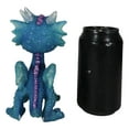 thumbnail image 7 of Blue Whimsical Wyrmling Dragon With Flutter Wings Decorative Bobblehead Figurine, 7 of 7