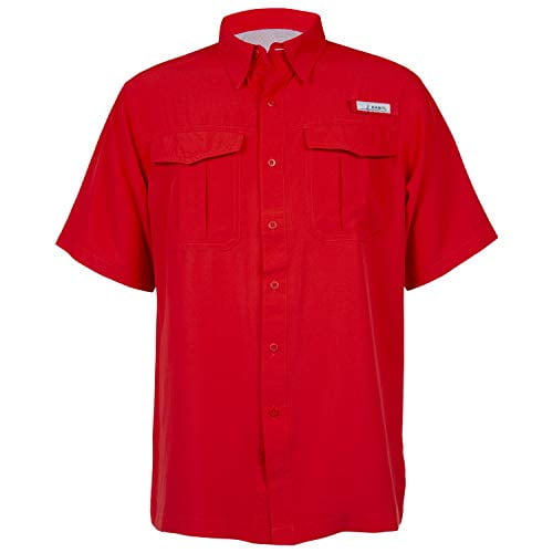 Habit Habit Mens Belcoast Short Sleeve River Guide Fishing Shirt