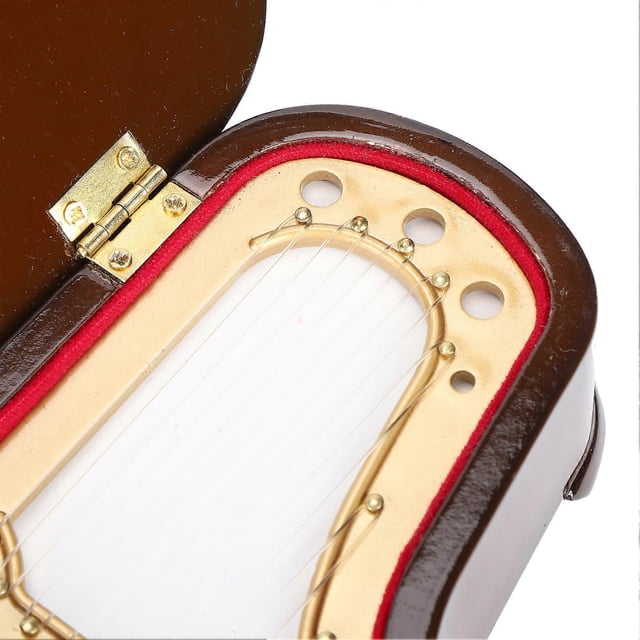 Miniature Piano Model Ornaments Wooden Musical Instrument Bedroom Living Room Furniture Decoration