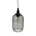 thumbnail image 6 of Alpine Corporation Hanging Solar Outdoor Lantern 12" Light, Black, 6 of 14