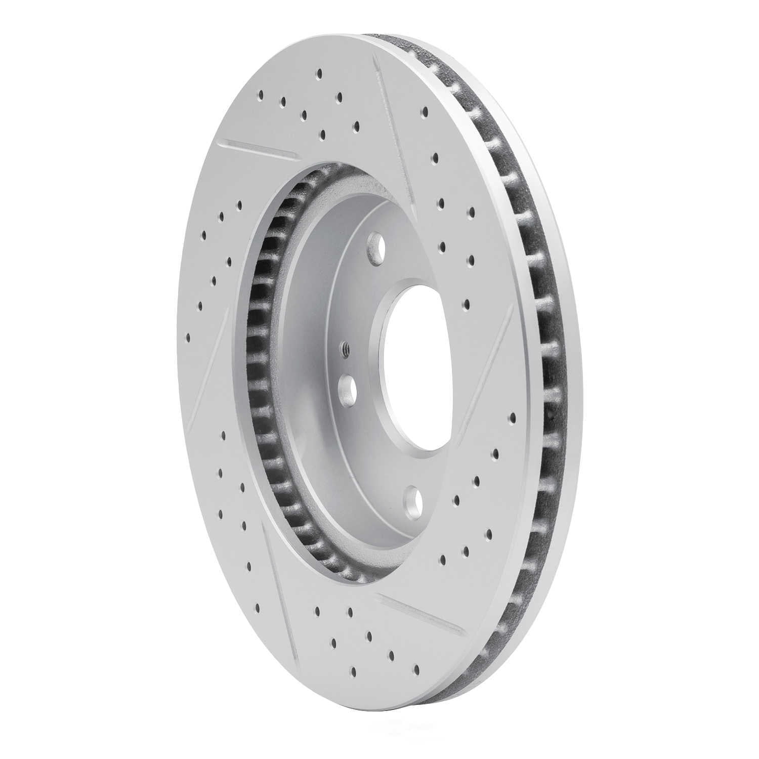 Dynamic Friction Company 830-72034L DFC Geoperformance Rotor - Drilled and Slotted