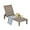 Set of 1-grey, variant on WYDK Outdoor Chaise Lounge Chair, Resin, 5-Level Adjustable Backrest, Waterproof, UV and Fade Resistant (Set of 1-Grey)