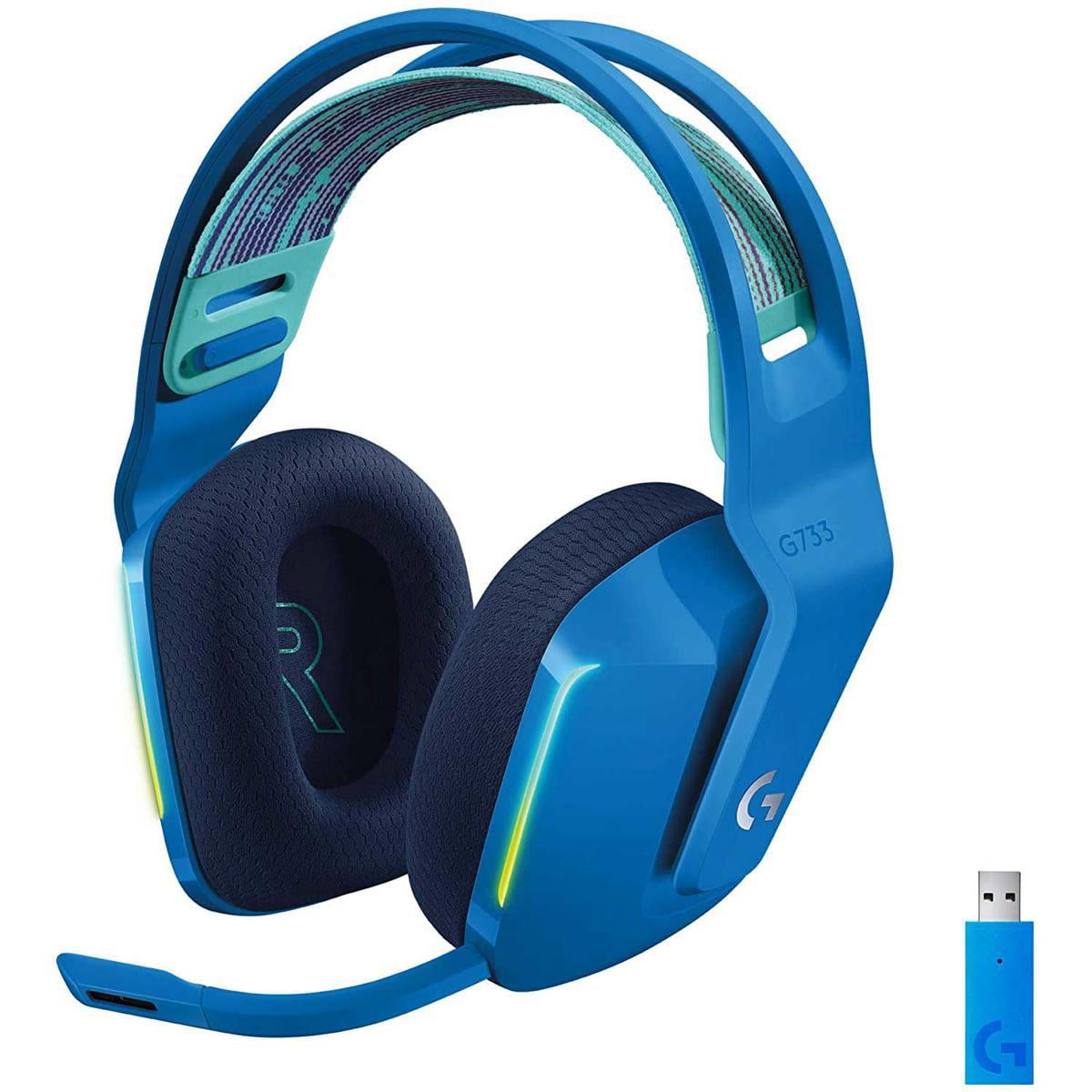 Logicool G733 LIGHTSPEED ワイヤレス RGB ゲーミン… Logitech G733 LIGHTSPEED Wireless Gaming Headset, LIGHTSYNC