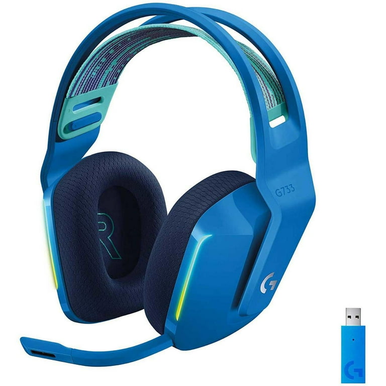 Logicool G733 LIGHTSPEED ワイヤレス RGB ゲーミン… Logitech G733 LIGHTSPEED Wireless Gaming Headset, LIGHTSYNC