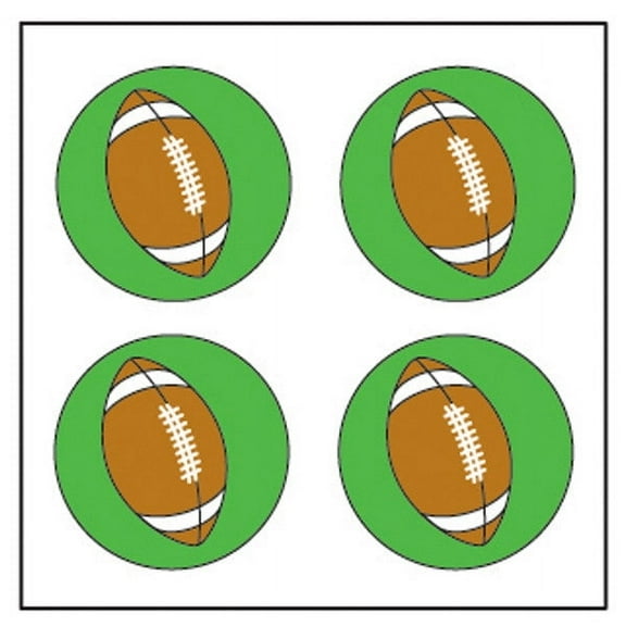 SHAPES ETC. Incentive Stickers - Football