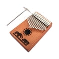 thumbnail image 2 of Greeniant 17 teclas Kalimba exquisito principiante practicar música juego Prop 17 teclas dedos Piano regalo de cumpleaños instrumento de mano Accesorios para instrumentos musicales, 2 of 6