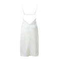 thumbnail image 5 of Sngxgn Women Full Slip for Under Dresses Adjustable Spaghetti Strap Sleeveless Dress Women's Slip Long Dress(White,S), 5 of 7