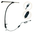 thumbnail image 1 of SHSLING Double Head Led Desk Lamp, Architect Desk Lamps For Home Office, Workbench Office Lighting-3 Color And Eye Protection, 1 of 6