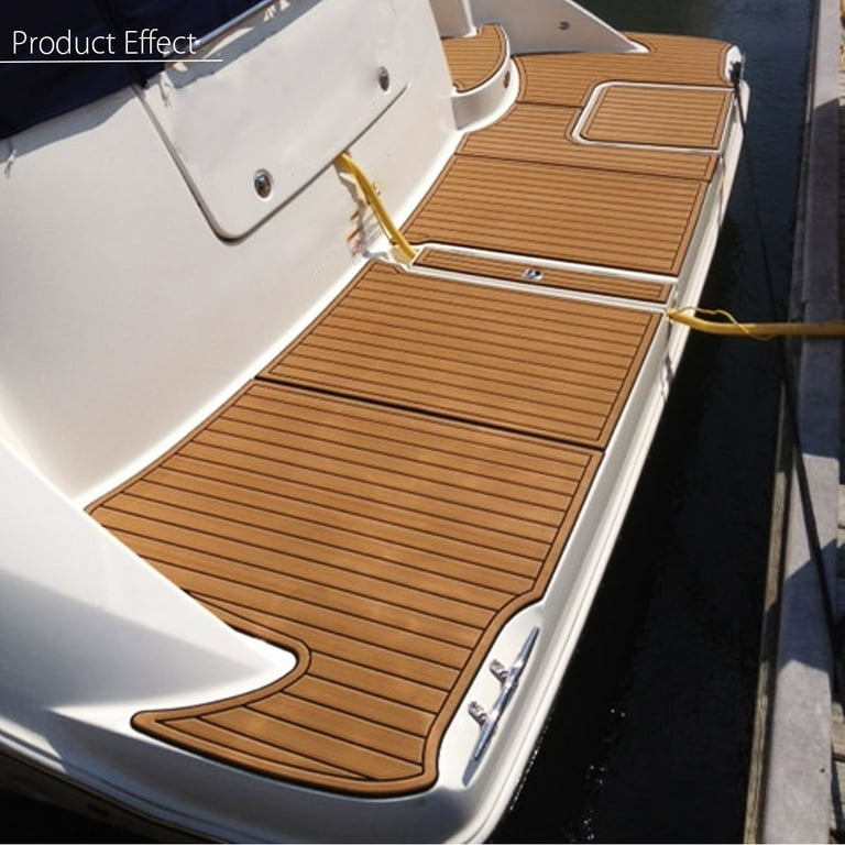 12 Colors 94''x35'' / 91''x35'' Marine Yacht Boat & RV Flooring Sheet Teak EVA Foam Synthetic Self-Adhesive Non-slip Mat 6mm Thicknes 12 Colors 94''x35'' / 91''x35'' Marine Yacht Boat & RV Flooring Sheet Teak EVA Foam Synthetic Self-Adhesive Non-slip Mat 6mm Thicknes