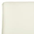 thumbnail image 5 of SAFAVIEH Scarlet Upholstered Cushioned Desk Chair with Caster, Cream, 5 of 8
