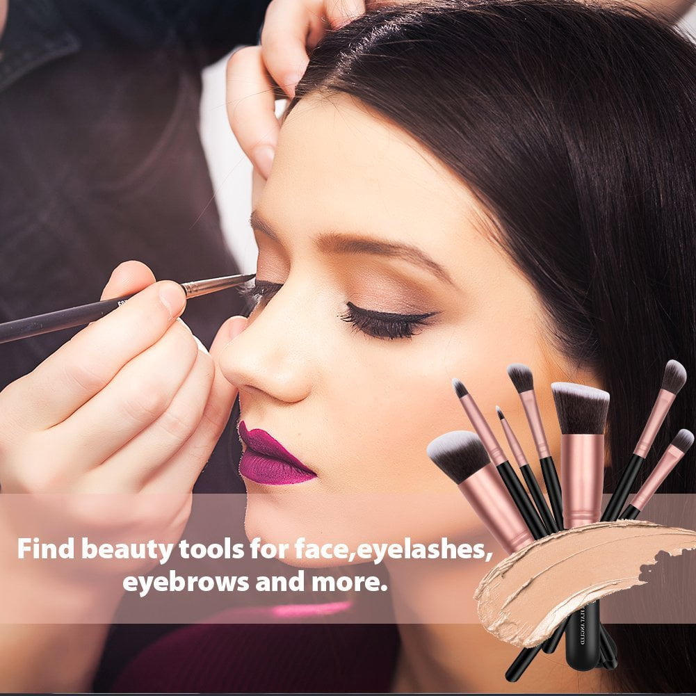 Makeup Brushes BS-MALL Premium Synthetic Foundation Powder Concealers Eye Shadows Makeup
