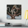 thumbnail image 3 of Baboon in Baroque - Canvas, 3 of 10