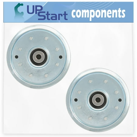 2-Pack 753-08171 Idler Pulley Replacement for Yard Machines 13AN772G000 (2008) Lawn Tractor - Compatible with 756-04129B Pulley