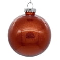 thumbnail image 1 of Vickerman N210839 3 in. Bittersweet Glitter Clear Ball, 12 per Bag, 1 of 3