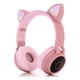 thumbnail image 1 of Audífonos Diadema Gato Rosas hyper innovation Extra Bass Luces Bluetooth inalámbricos XY-205, 1 of 2