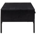 thumbnail image 3 of vidaXL Coffee Table Black 90x50x35 cm Solid Pinewood, 3 of 5