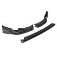 thumbnail image 5 of Ikon Motorsports Front Bumper Lip, Compatible with 2025-2026 Toyota Camry SE XSE Only IKON Style Gloss Black PP Injection Air Dam Chin Spoiler Protector Splitter 3PCS, 5 of 5