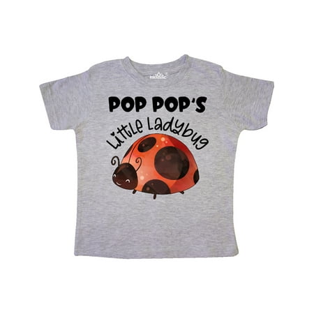 

Inktastic Pop Pop s Little Ladybug Gift Toddler Boy or Toddler Girl T-Shirt
