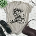 thumbnail image 2 of Schnauzer Mom, Unisex Women's Shirt, Mini Schnauzer, Schnauzer Owner, Funny Dog Mom Gift, Light Silk Gray, 3X-Large, 2 of 6