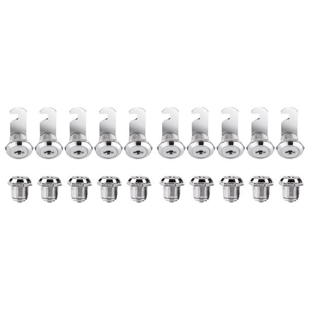 Cerraduras de puerta Eigraketly de aleación de Zinc para puertas interiores 10 piezas 16mm