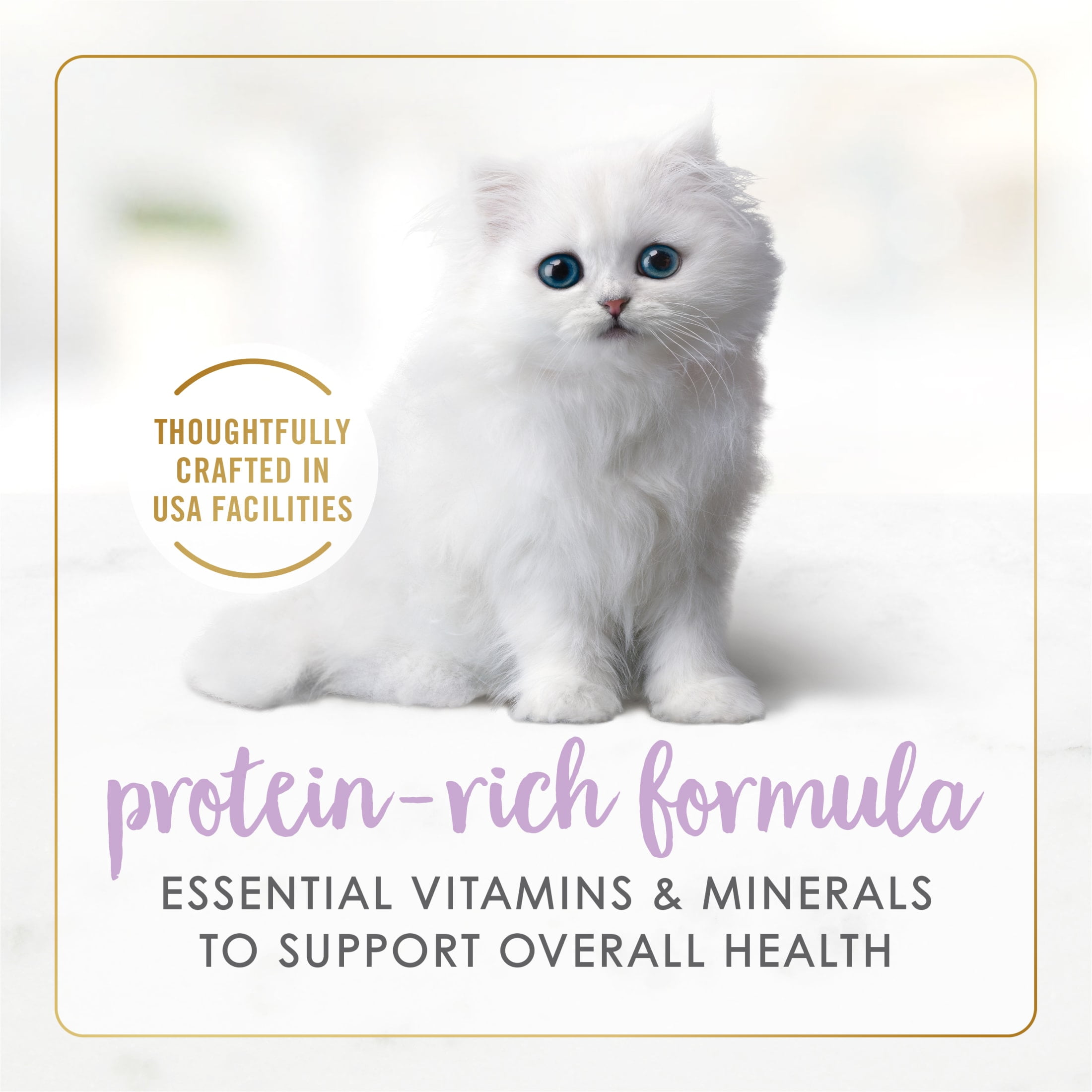 Purina Fancy Feast Kitten Food, Wet Cat Food, Chicken Feast & Milk, 3 oz Can