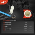 thumbnail image 2 of A-Premium Front Driver and Passenger Brake Pad Wear Sensor Compatible with BMW 135i 2011 2012 2013, 2-PC Set - Replace# 34356794285, 2 of 9
