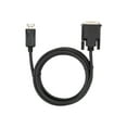 thumbnail image 1 of VisionTek - DisplayPort adapter - single link - DisplayPort (M) to DVI-D (M) - 6 ft - active, thumbscrews - black, 1 of 2