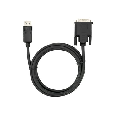 VisionTek 900799 5.91' DisplayPort to SL DVI Male/Male Video Cable; Black