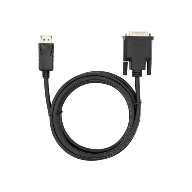 VisionTek - DisplayPort adapter - single link - DisplayPort (M) to DVI-D (M) - 6 ft - active, thumbscrews - black