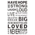thumbnail image 1 of Calcomanías de pared con frases inspiradoras, calcomanías de pared con frases inspiradoras, calcomanías de pared motivacionales, calcomanías de pared de vinilo inspiradoras para la familia,, 1 of 6
