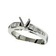 thumbnail image 2 of Bague de Fiançailles Cathédrale Taille Princesse 1/2ct, 2 of 3